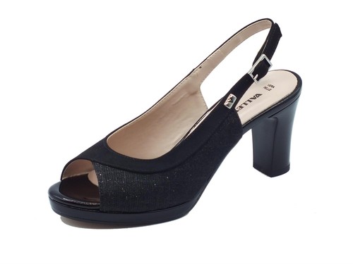 Valleverde 28344 nero - nero, sandali